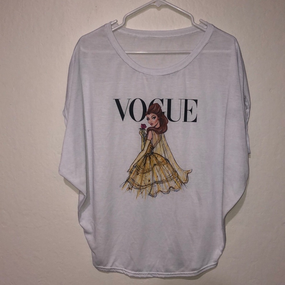 🤍 FUN Graphic Tee with Vogue Belle